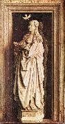EYCK, Jan van Annunciation sds oil painting on canvas